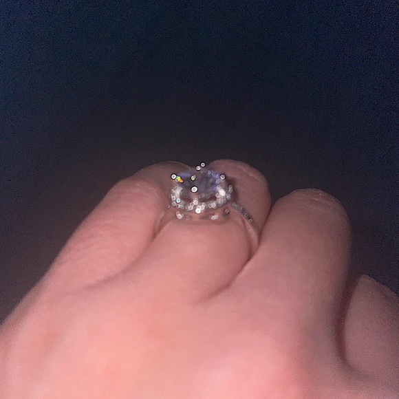 Sterling silver ring (was given to me as a gift so I do not have many de… - Picture 2 of 4